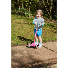 ELC Outoor Junior Pink Zoomer Scooter 3-in-1