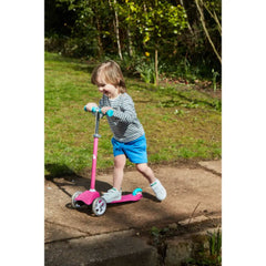 ELC Outoor Junior Pink Zoomer Scooter 3-in-1