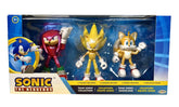 Sonic the Hedgehog Team Sonic Collection 3-Pack 4 Inch Figure Set Collectible Action Figures Toys for Kids