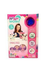 PomPom Wow Sparkle Pack DIY Pom Pom Maker Craft Set for Kids