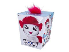 Pooki Eyes White Light-Up Interactive Electronic with Sound Effects Toys for Kids