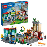 Lego City Town Center Building Set Modular City Playset with Shops and Vehicles Creative Construction Toy