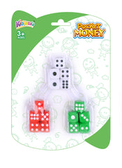 Kidzpro Game Dice 15-Piece Set – Classic Tabletop Dice for Board Games