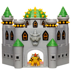 Super Mario Bowser Castle Nintendo Mushroom Kingdom Collectible Playset for Kids