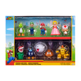 Super Mario Friends and Foes Action Figures Collectible 10-piece 2.5 Inch Nintendo Characters