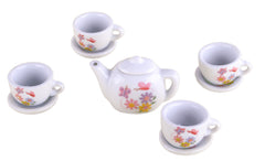 Power Joy Yumyum Porcelain Tea Set for Kids Role Play