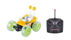 Power Joy RC Stunt Tipper Car Flipping Remote Control Toy Car Assorted Colors with Lights - Sold per piece
