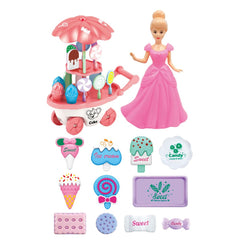 Desserts Set 3 Assorted Food Dessert Toy Set for Kids