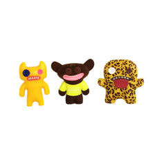 Fuggler Plush Figure Collectibles 3-Pack Assorted Designs