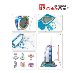 3D Puzzle Burj Al Arab 101 Pcs UAE