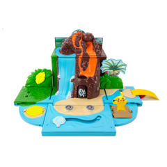 Pokémon Carry Case Volcano Portable Folding Adventure Playset for Kids