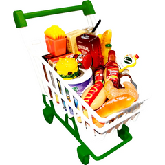 Miniworld Mini Mart Shoping Cart Playset