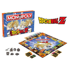 Monopoly Dragon Ball Z Edition Family Board Game