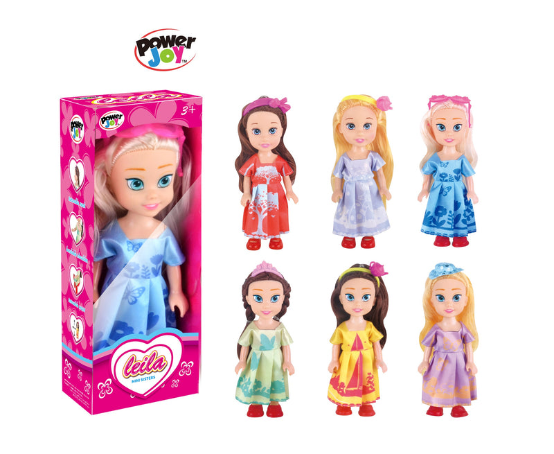 Power Joy Leila Princess Mini Sisters 16cm Assortment 1 Piece
