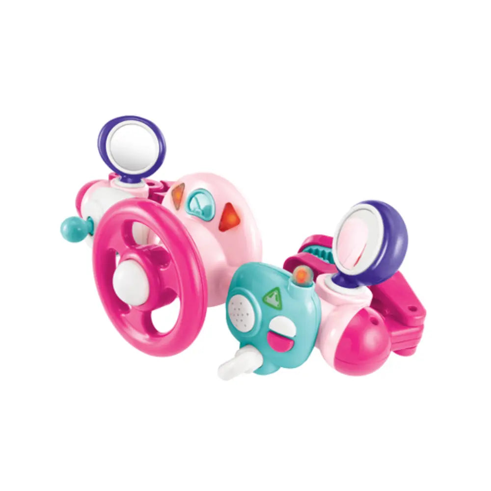 ELC تطوير حائط إضاءة وصوت باجي دريفر وردي