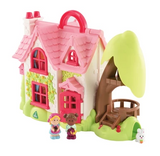 Early Learning Centre ELC Classic Wood Cherry Cottage Pto