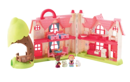 Early Learning Centre ELC Classic Wood Cherry Cottage Pto