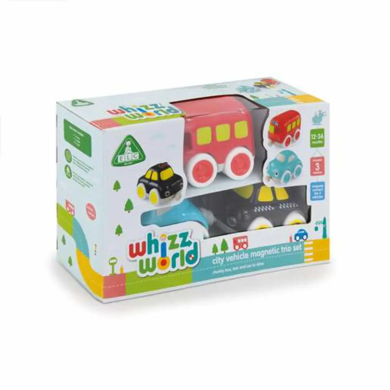 Early Learning Centre ELC Whizz World City Vehicle Trio