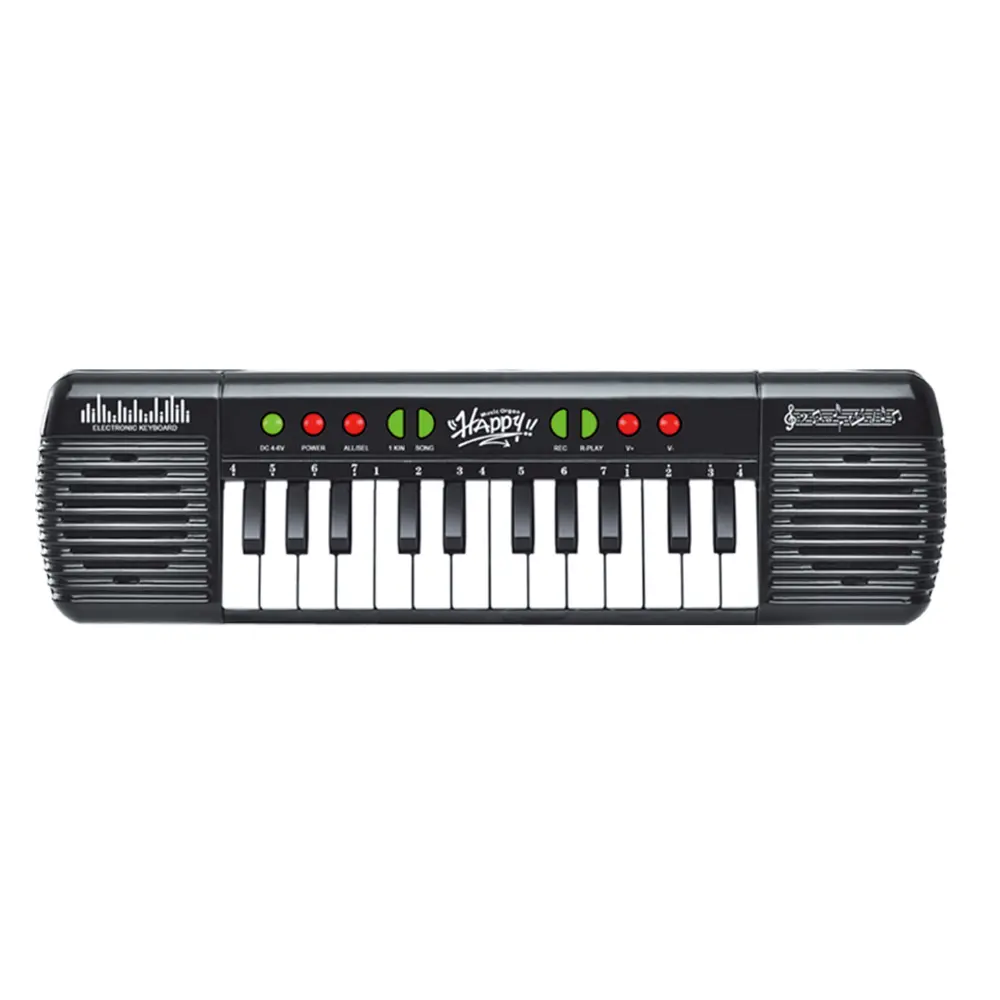 Power Joy Music Keyboard 24Keys With Mic Battery Operated