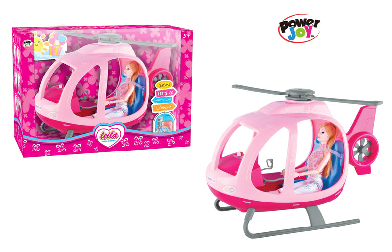 Power Joy Leila Bike Tshobr Dream 30 Cm + Doll