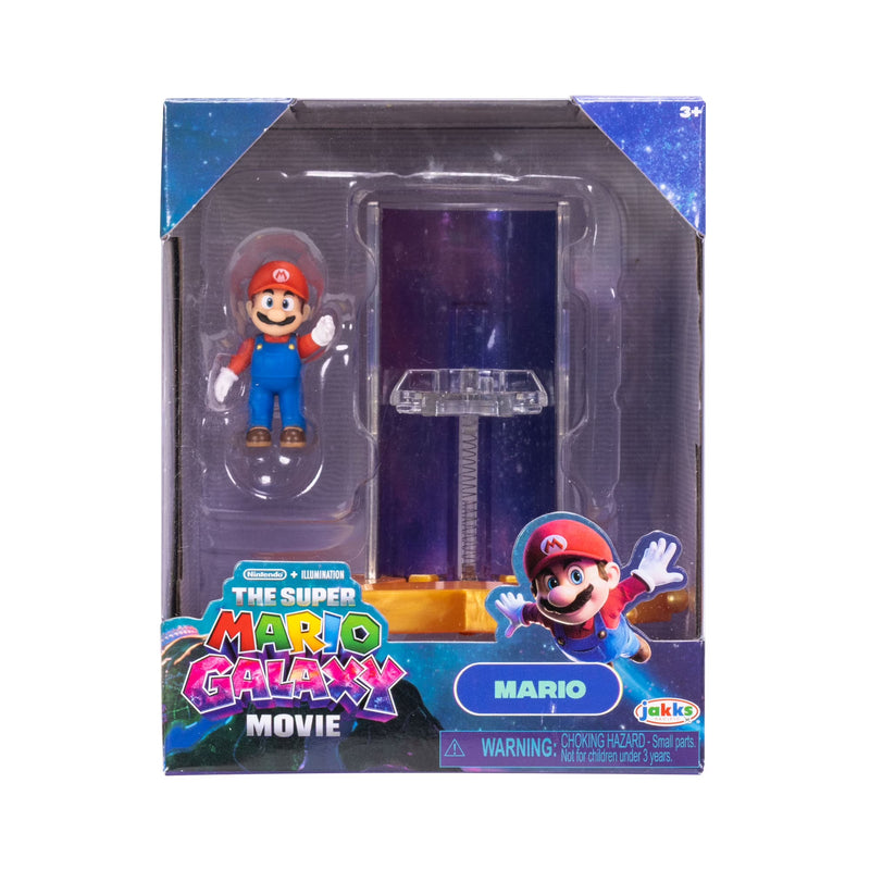 Super Mario Movie 2 Mini Figure with Feature Accessories Collectible Set