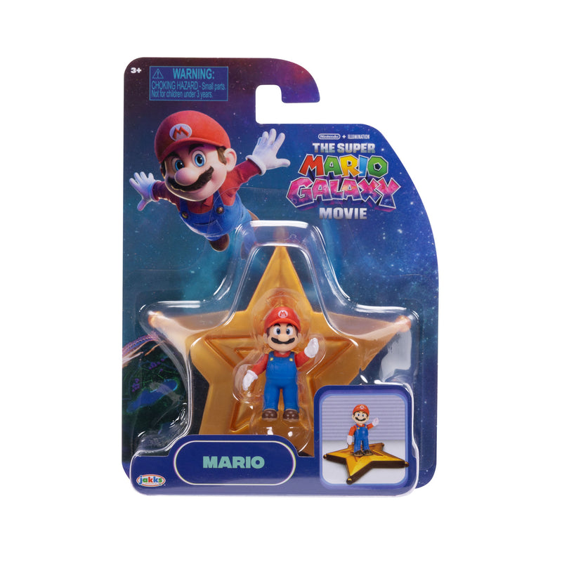 Super Mario Movie 2 Mini Figure with Basic Accessories Assortment Collectible Set
