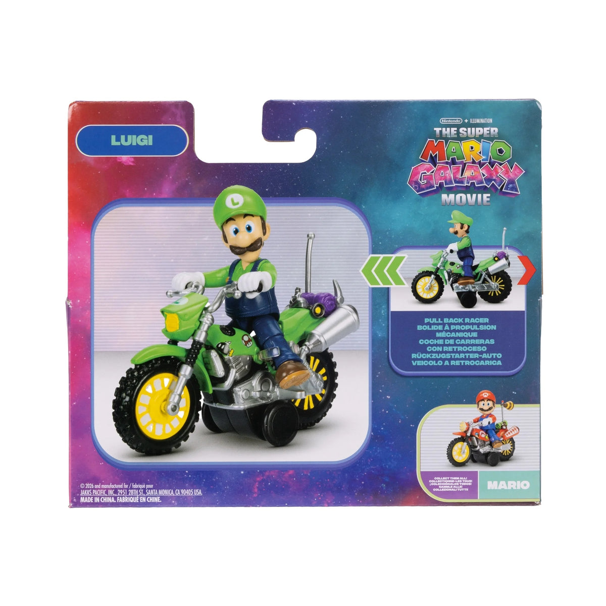 Super Mario Movie 2 Figure with Vehicle 2 5 Inch Wave 1 Assortment