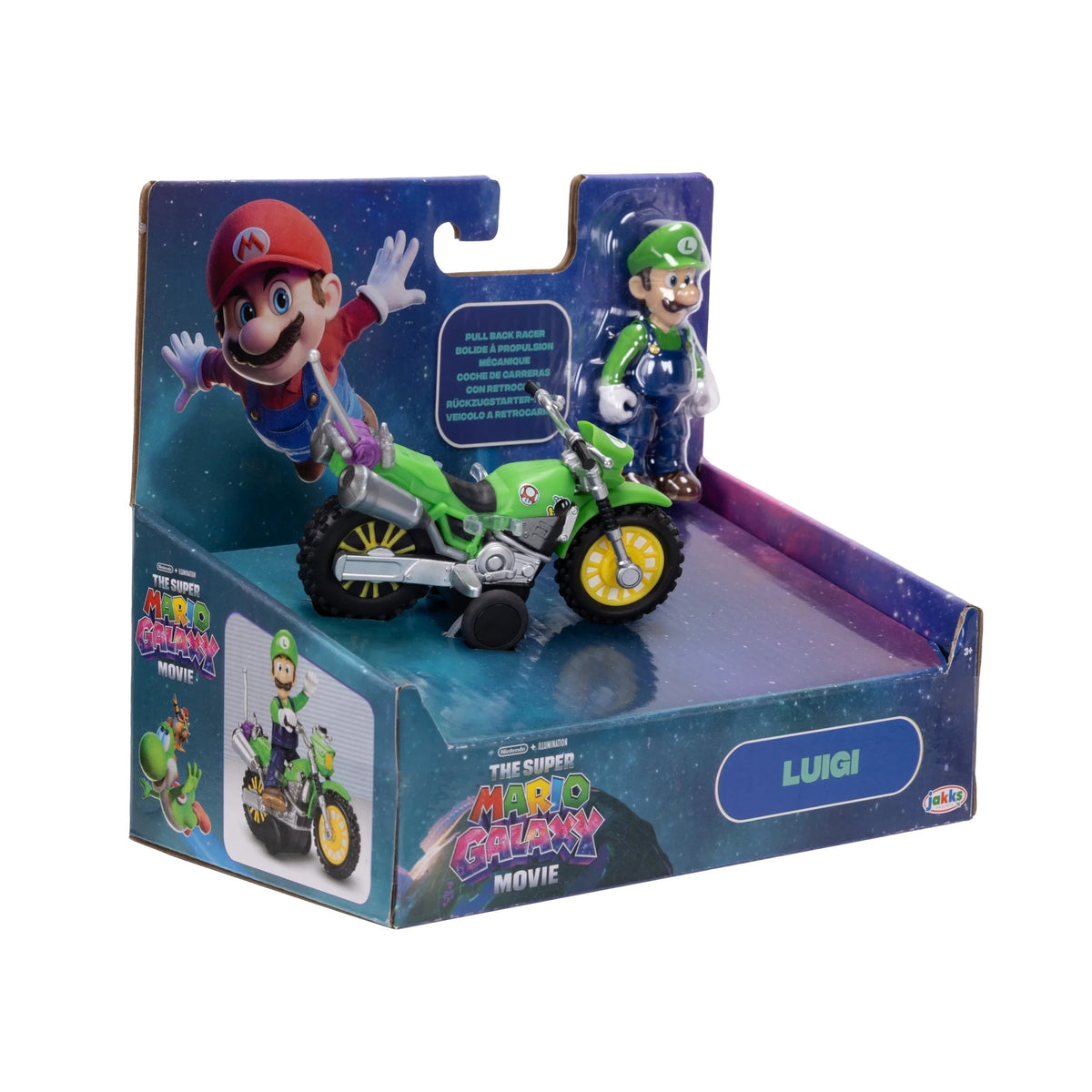 Super Mario Movie 2 Figure with Vehicle 2 5 Inch Wave 1 Assortment