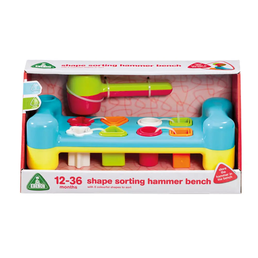 Early Learning Centre ELC Dwall Shape Sorter Hammer