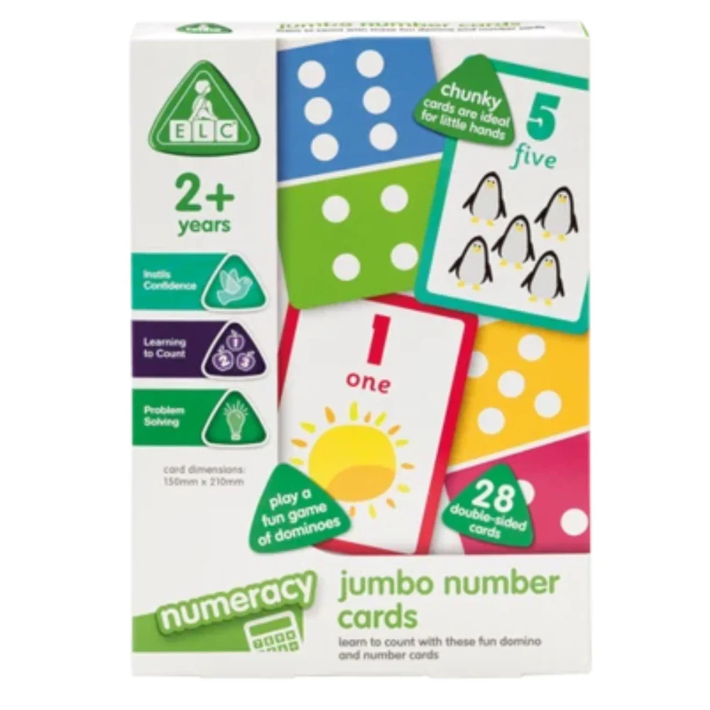 Early Learning Centre ELC Learning Jumbo Number Cards