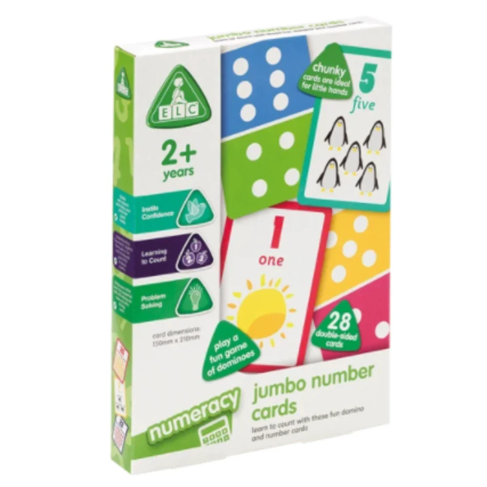 Early Learning Centre ELC Learning Jumbo Number Cards