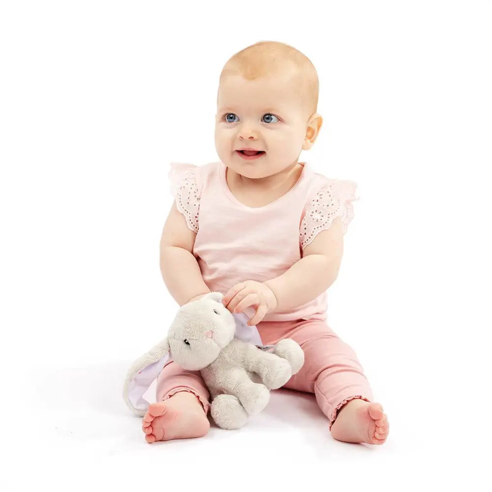 Early Learning Centre ELC Baby Plush Mini Bunny Boxed Grey