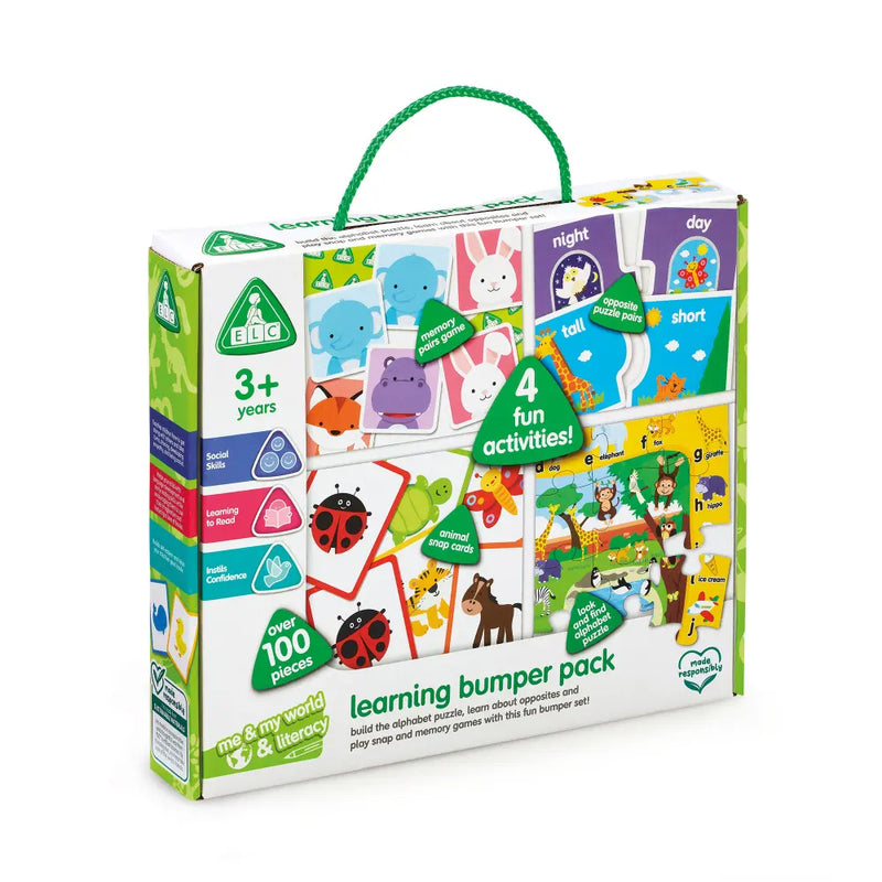 Early Learning Centre ELC Puzzles Learn Br Pack 3yr Php