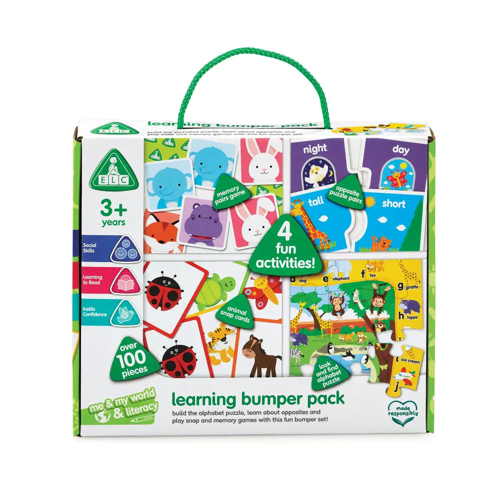 Early Learning Centre ELC Puzzles Learn Br Pack 3yr Php