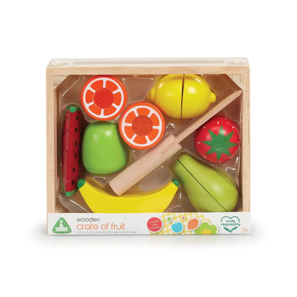 Early Learning Centre ELC Wooden Fruit Crate V3