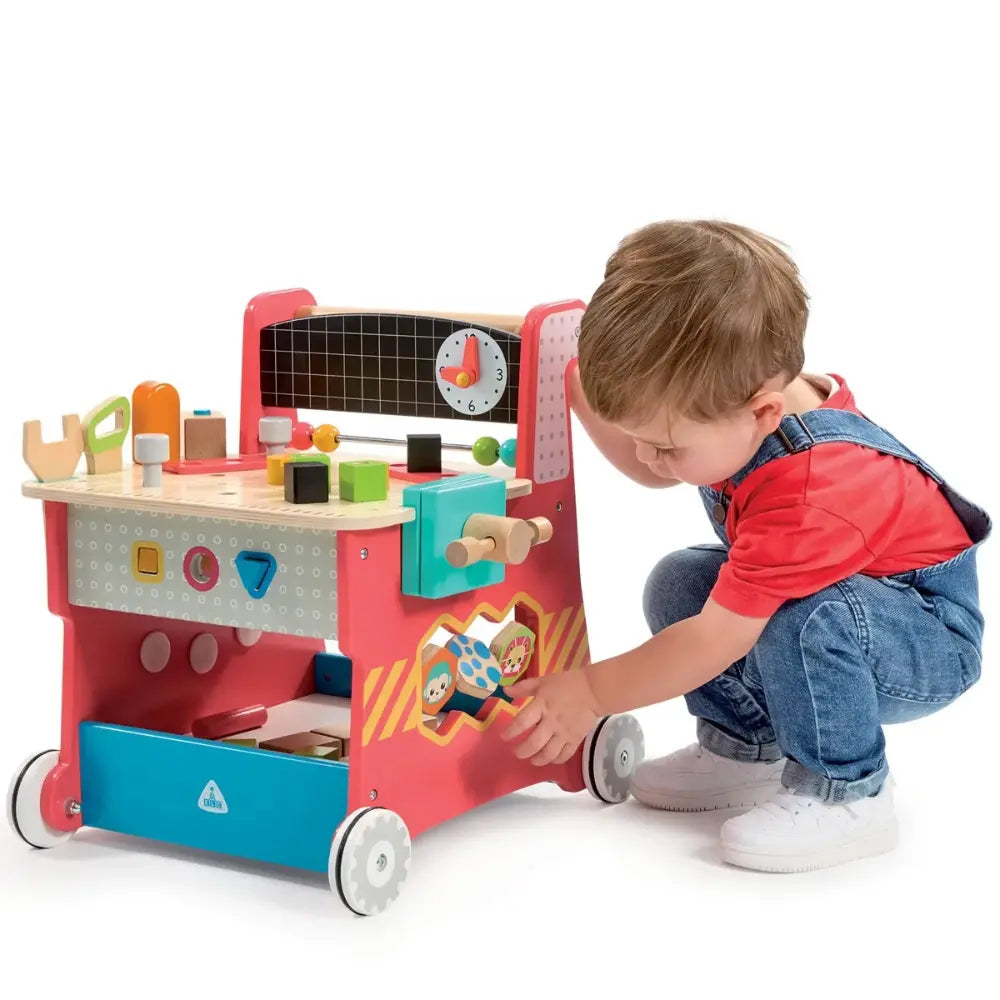 Early Learning Centre ELC Classic Wood Activity Workbench
