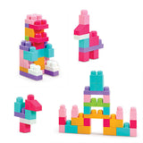 Early Learning Centre ELC Little Builders Big Building Blocks Bag Pink 60 Pieces