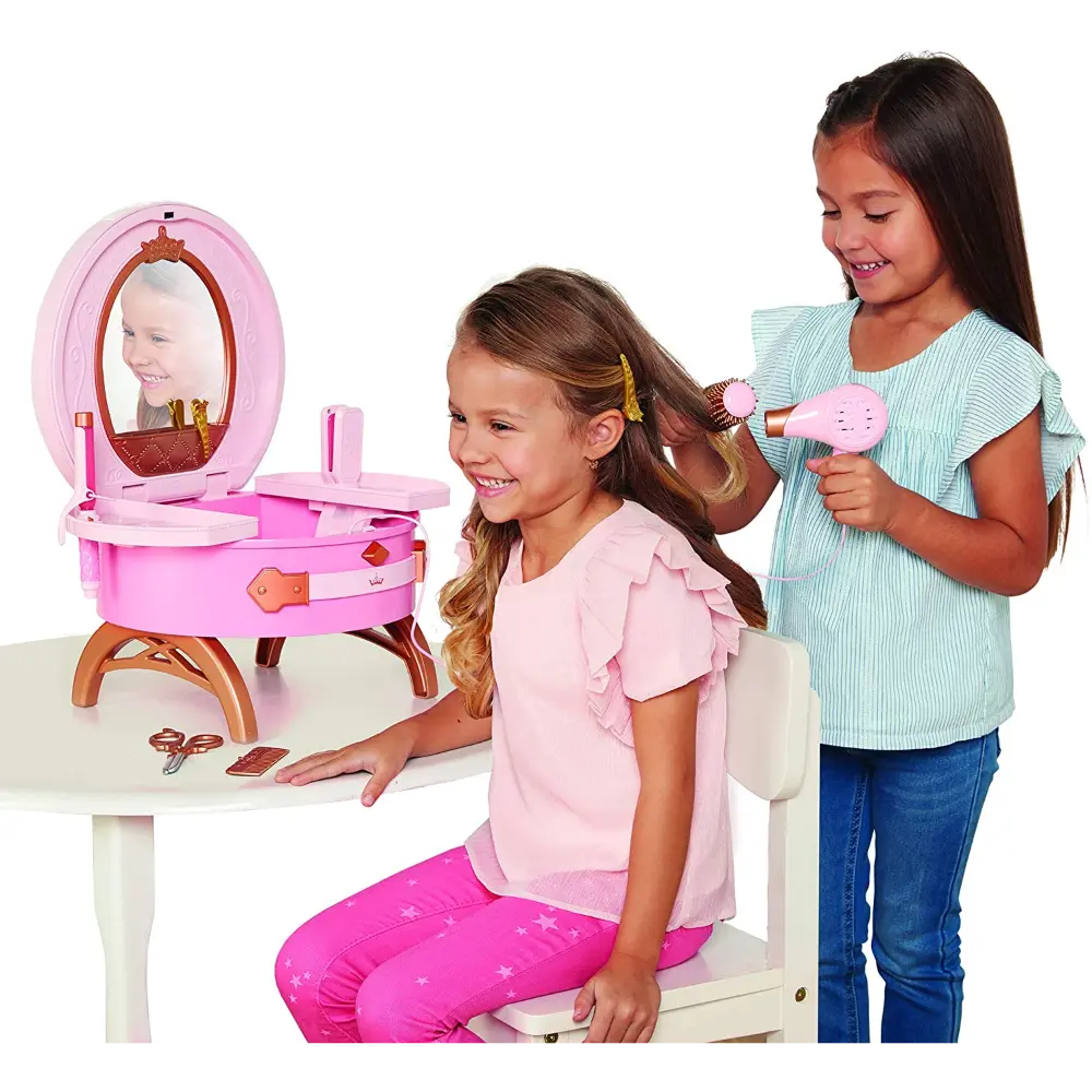 Disney Princess Style Travel Vanity Set Battery Operated