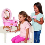 Disney Princess Style Travel Vanity Set Battery Operated