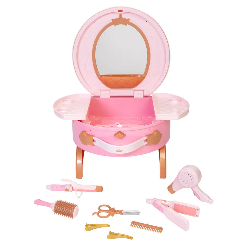 Disney Princess Style Travel Vanity Set Battery Operated