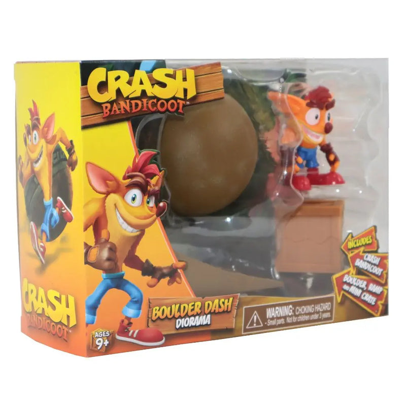 Crash Bandicoot 2.5 Inch Boulder Dash Diorama