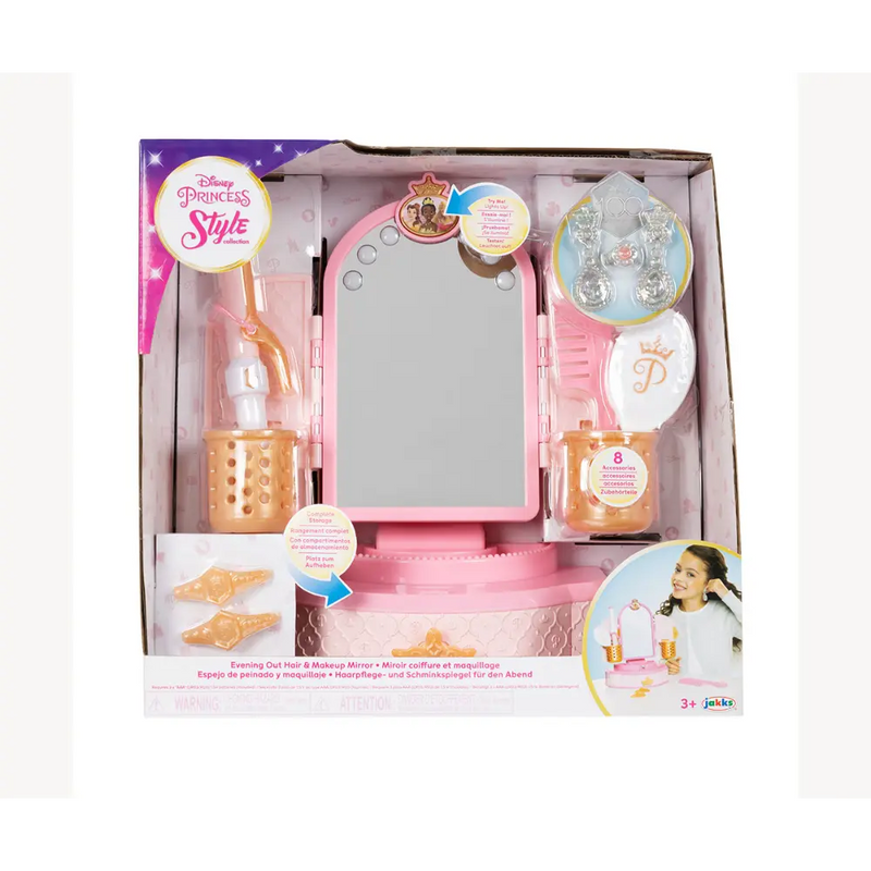 Disney Princess Style Hair Makeup Mirror B O