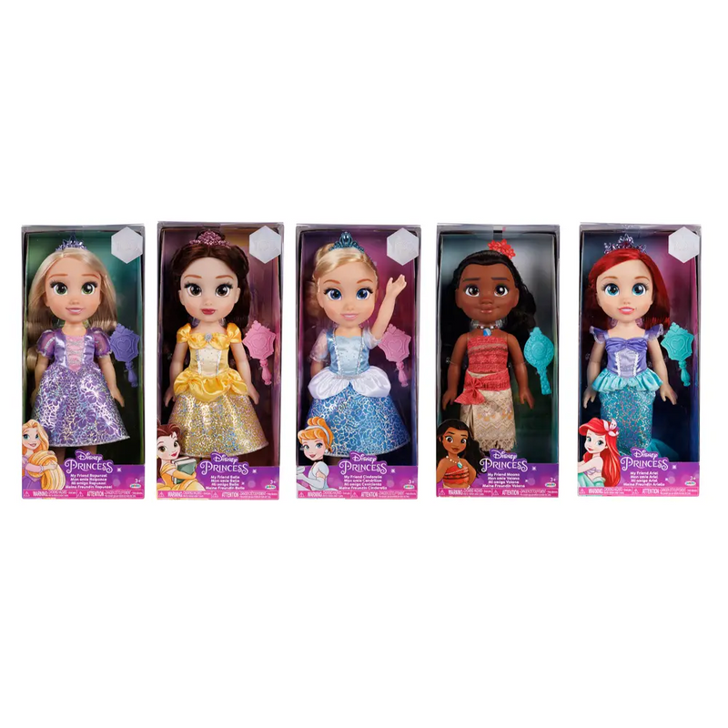 Disney Princess Core Doll 15 Inch Glass Eyes 4asst