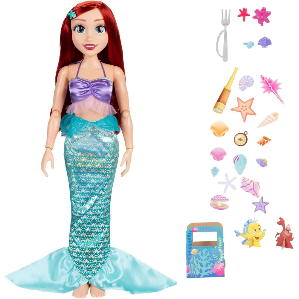 Disney Princess Ariel Doll Playdate with Accessories 32 Inches