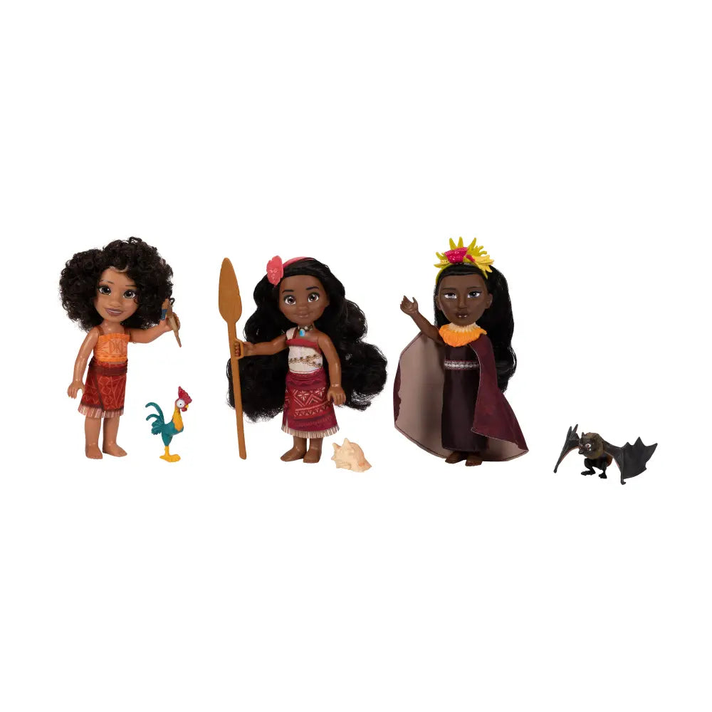 Disney Moana Moana2 Moana Friends Petite Set 6 Inch