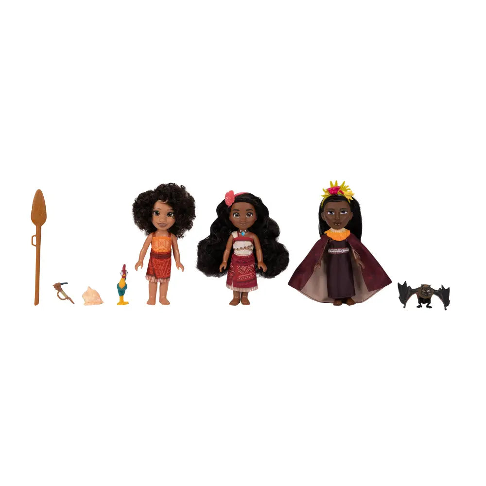 Disney Moana Moana2 Moana Friends Petite Set 6 Inch
