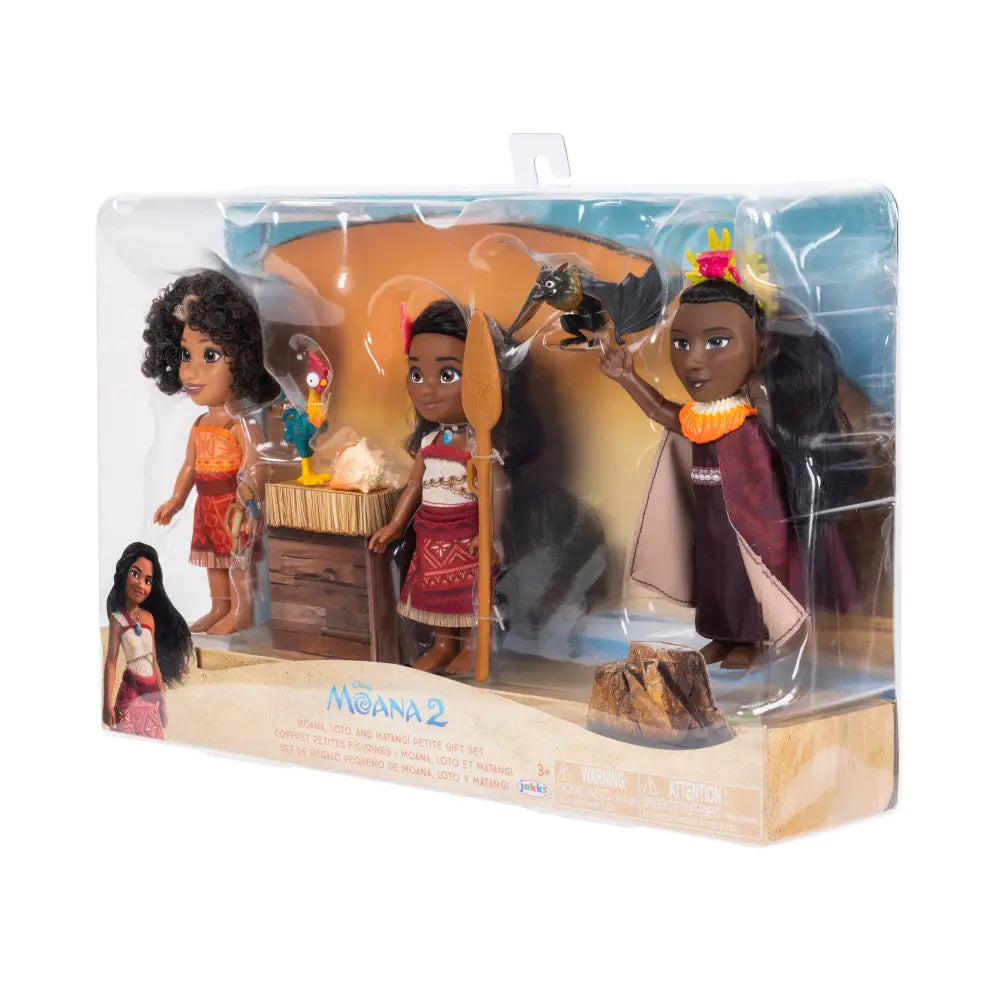 Disney Moana Moana2 Moana Friends Petite Set 6 Inch