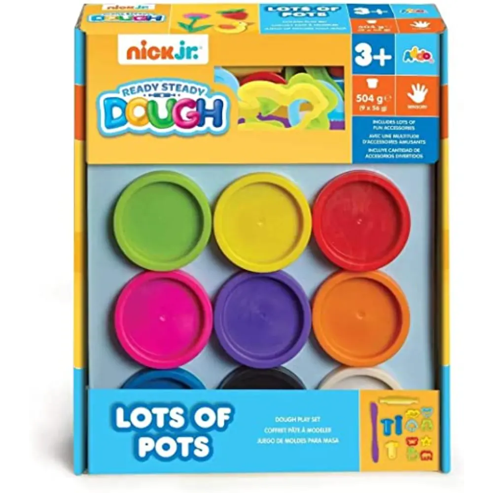 Ready Steady Dough Addo Nickjr Dough Lots of Pots
