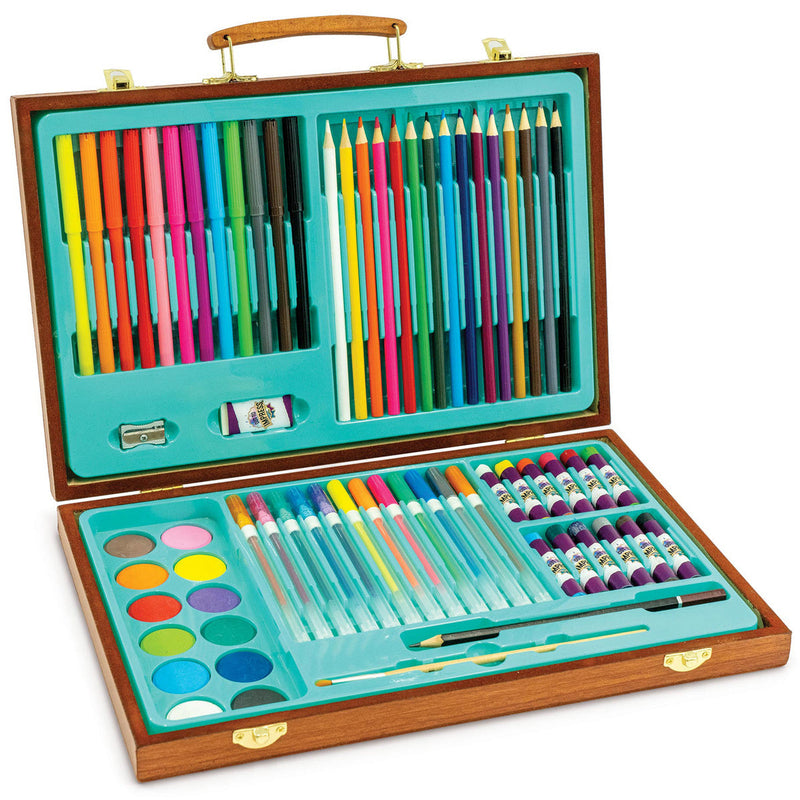 Addo Out to Impress Wooden Art Case 76 Pieces