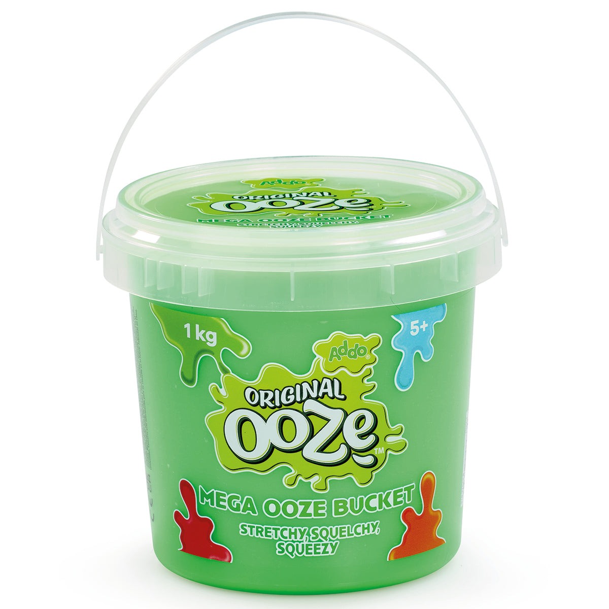 Liquid Lava Putty Addo Ooze Original Bucket Green